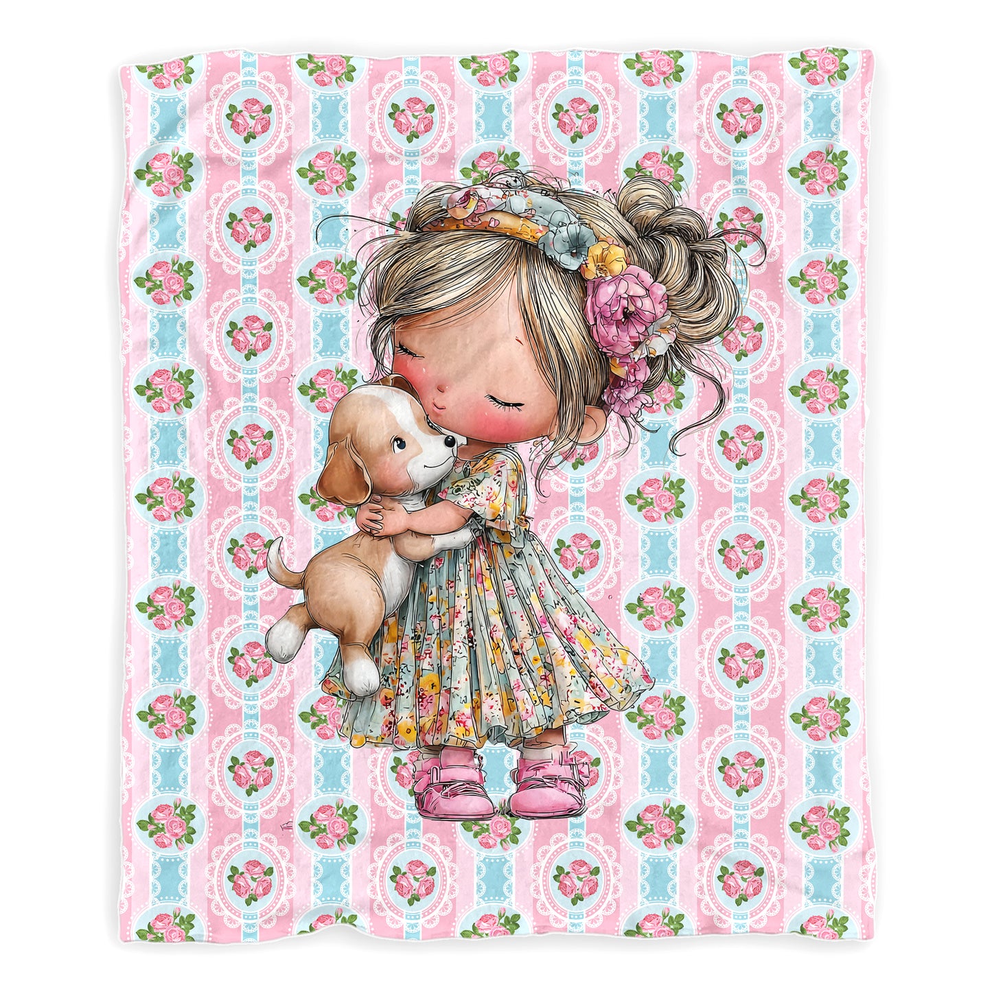 Sweet Sadie Baby Fleece Blanket