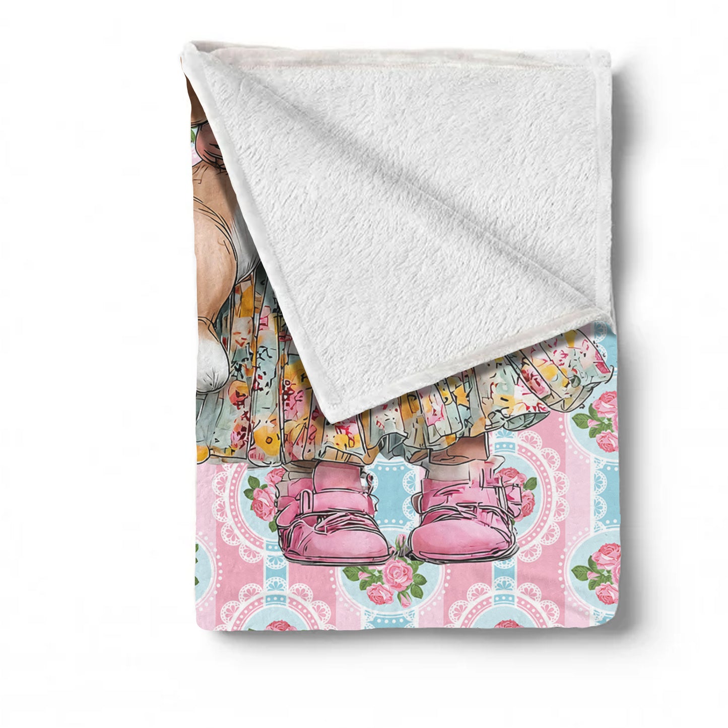 Sweet Sadie Baby Fleece Blanket