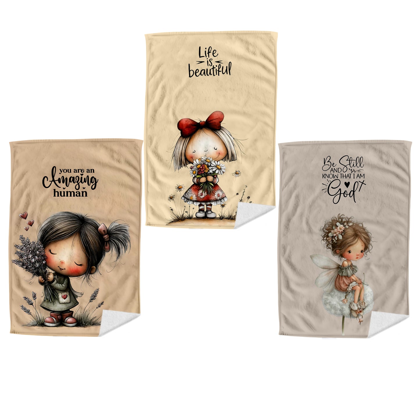 Sweetness of Today Dish Cloth (Set of 3)