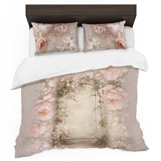 Swing of Roses Duvet Cover Set