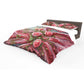 Swirling Rose Duvet Cover Set