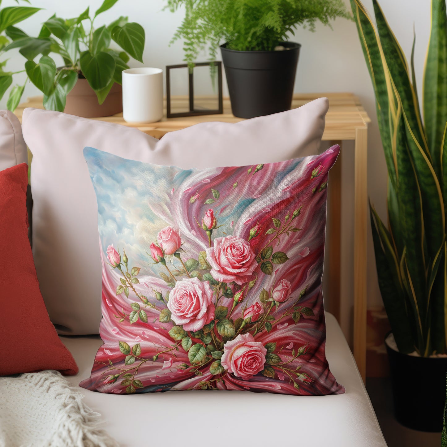 Swirling Rose Luxury Scatter