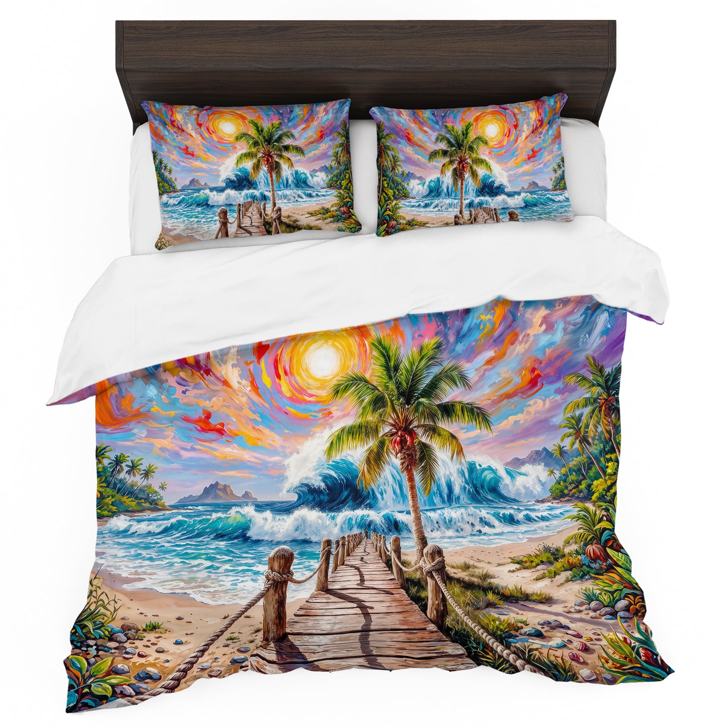 Supernova Iris Duvet Cover Set