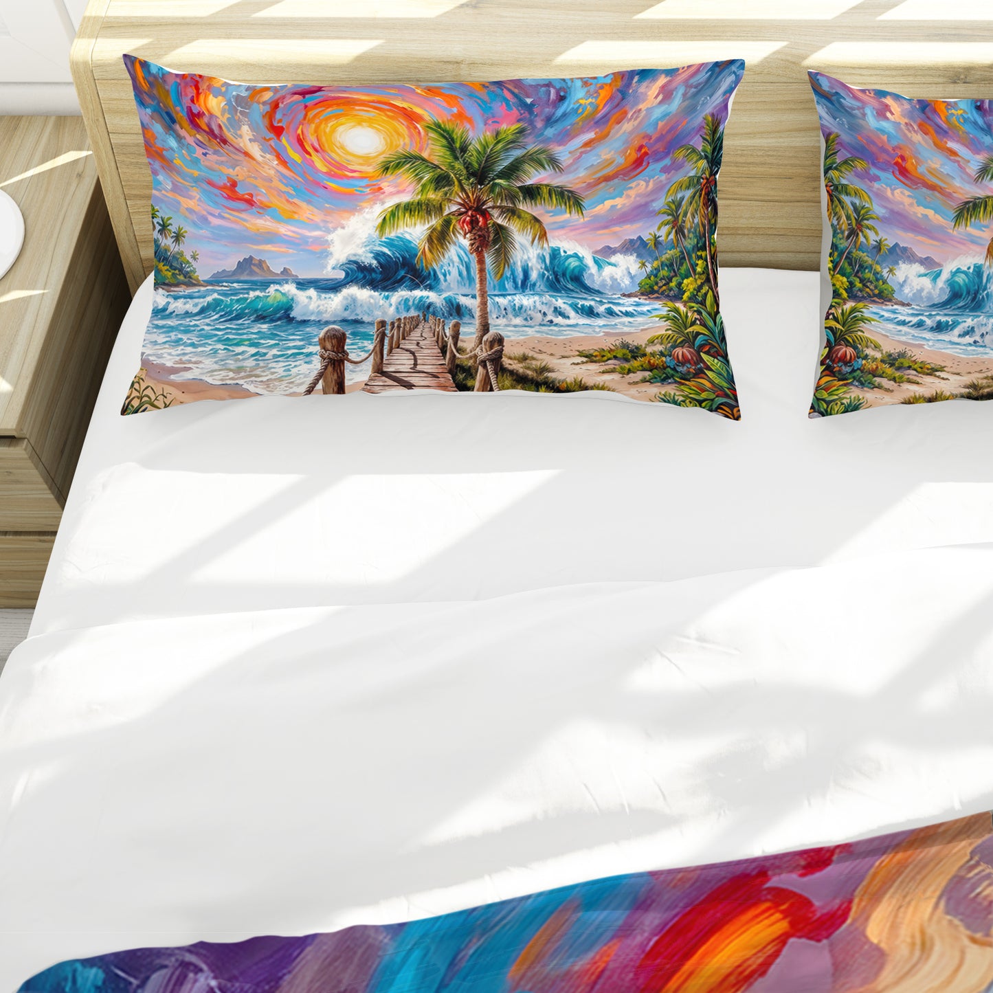 Supernova Iris Duvet Cover Set