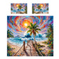 Supernova Iris Duvet Cover Set