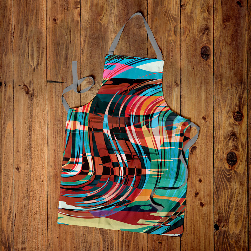 Swirls Medium Length Apron