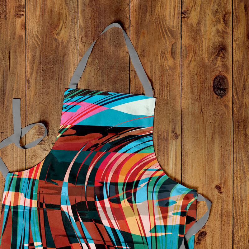 Swirls Medium Length Apron