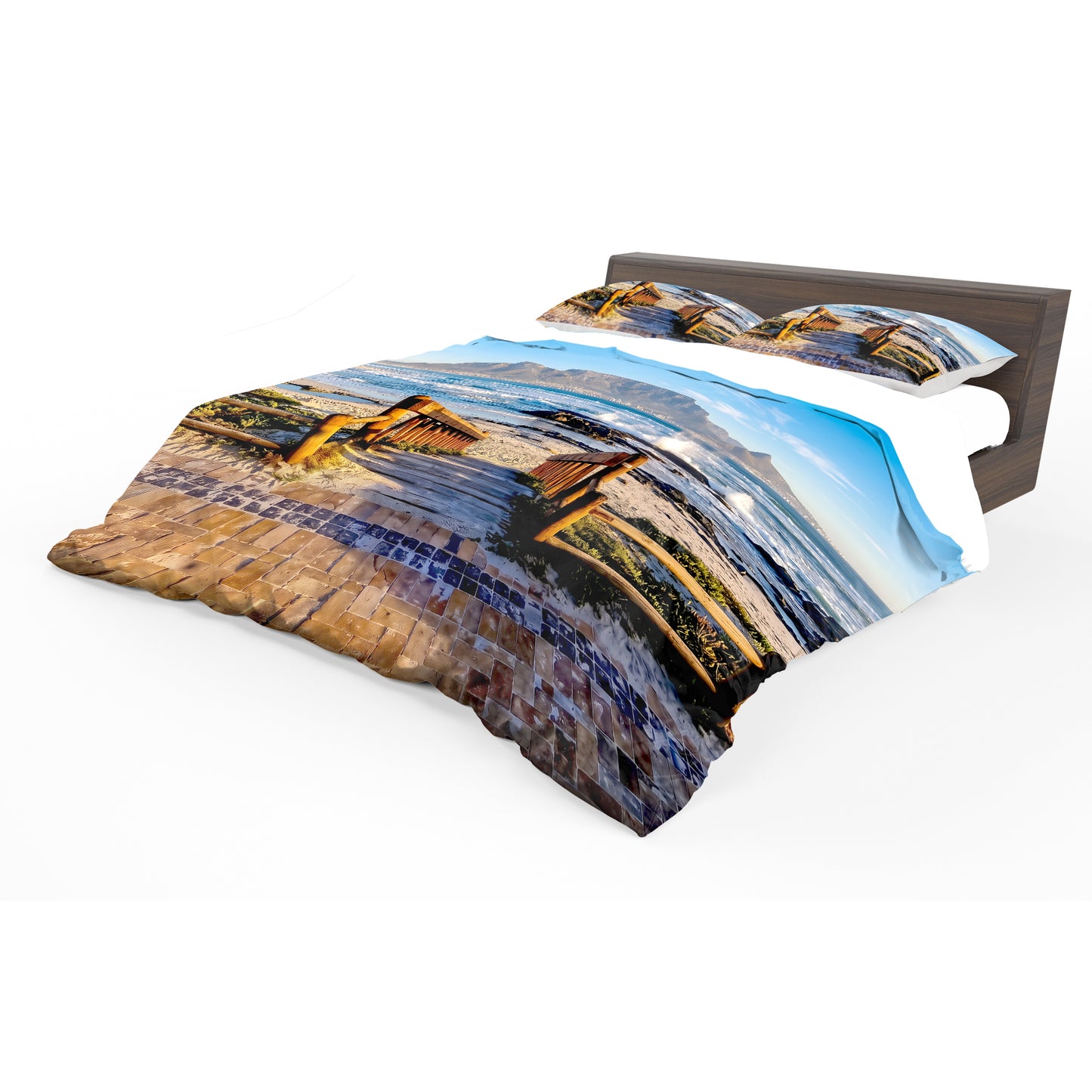 Table Mountain Beach Duvet Cover Set