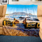 Table Mountain Beach Light Weight Fleece Blanket