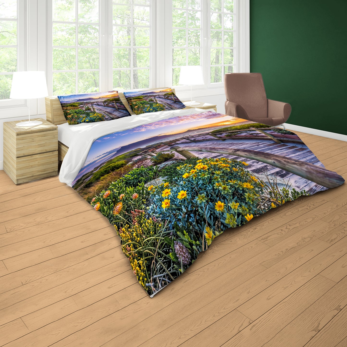 Table Mountain Magic Duvet Cover Set