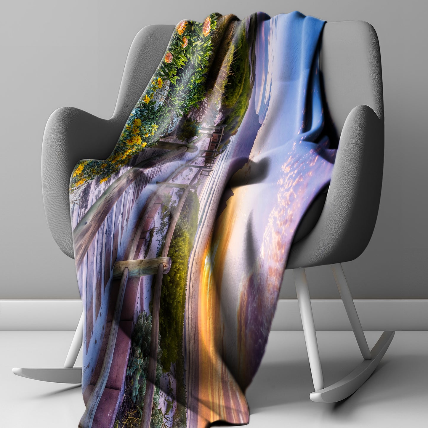 Table Mountain Magic Light Weight Fleece Blanket