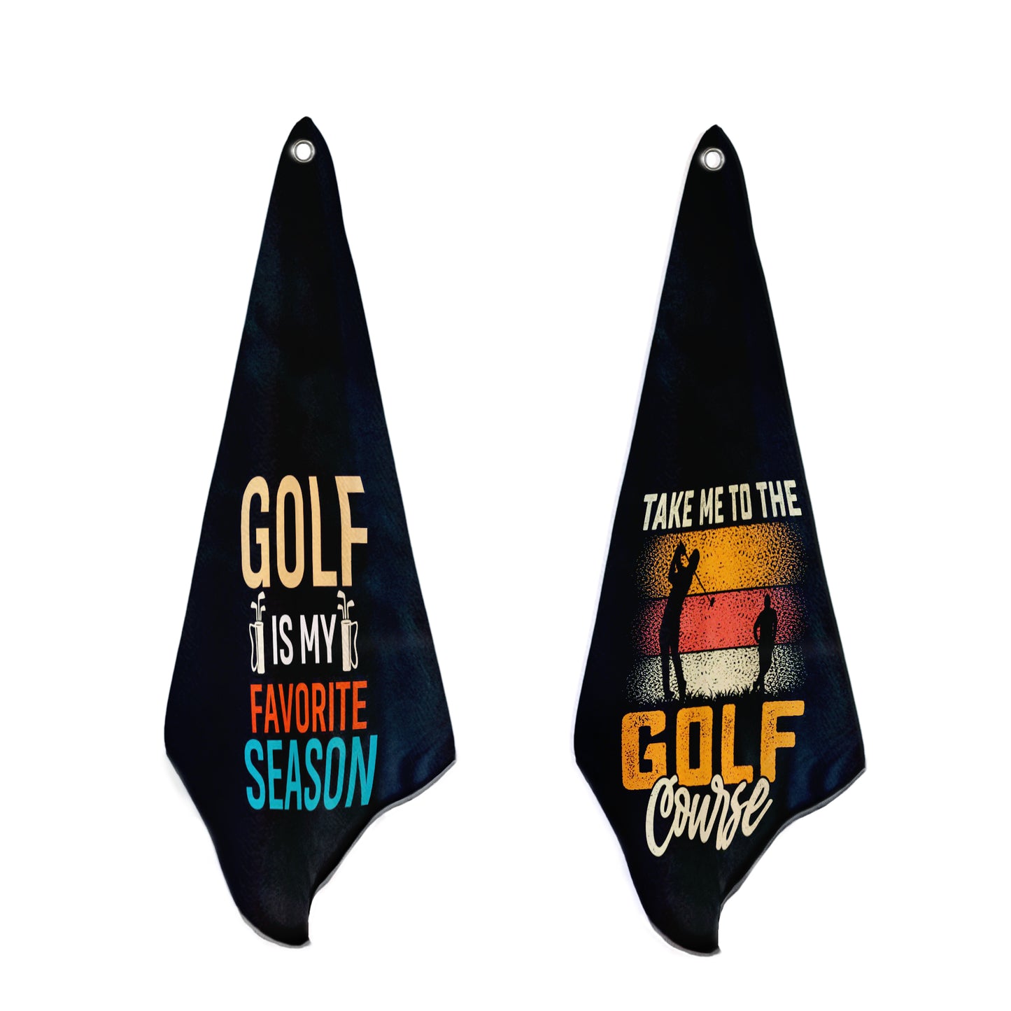 Take Me to Golf Golf Towel Set of 2