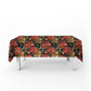 Tangerine and Gold Rectangle Tablecloth