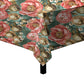 Tangerine and Gold Square Tablecloth