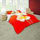 Tangerine Bloom Duvet Cover Set