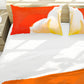 Tangerine Bloom Duvet Cover Set