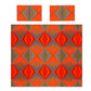 Tangerine Tempest Duvet Cover Set