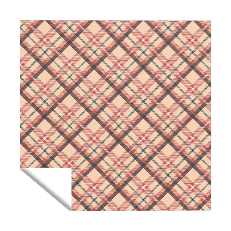 Tartan Beige Square Tablecloth