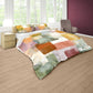 Taupe Mosaic Echoes Duvet Cover Set by Wikus Schalkwyk