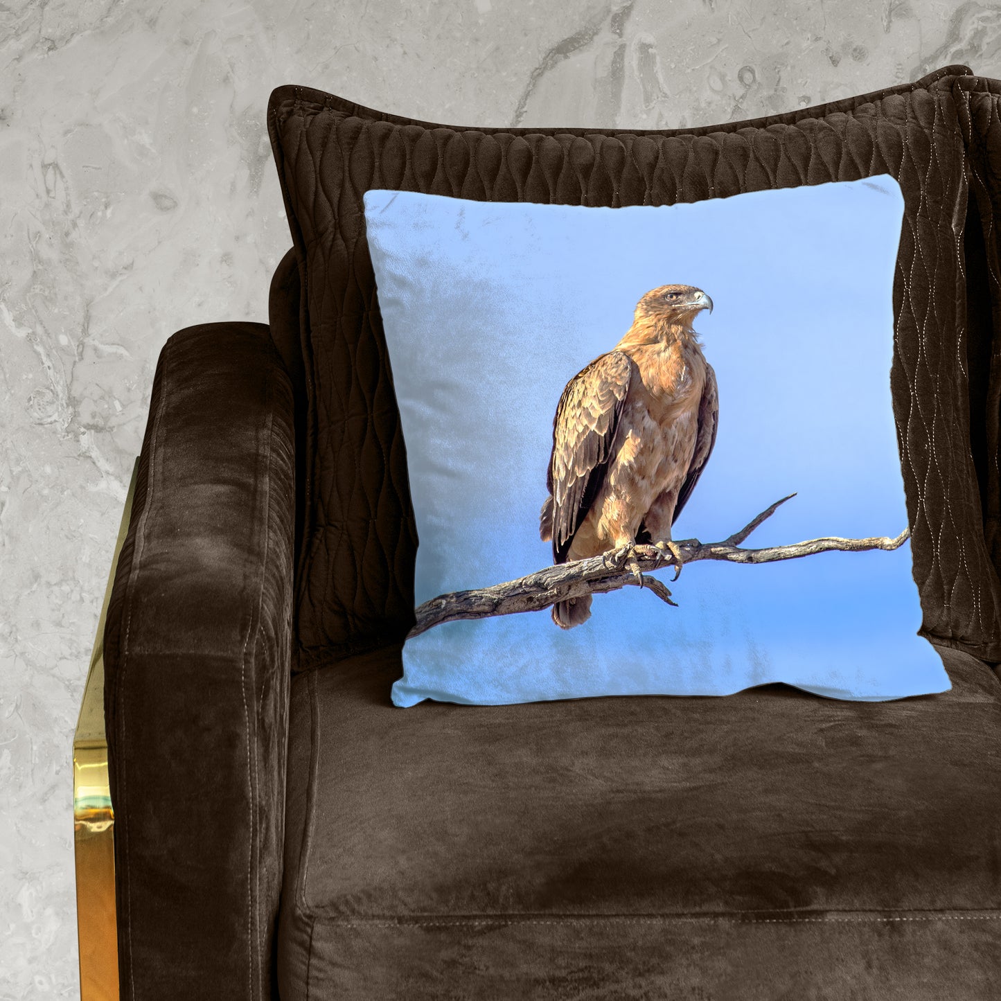 Tawny Eagle Luxury Scatter by Annette Heymans