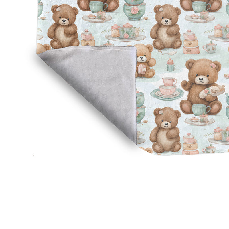 Tea Party Minky Blanket