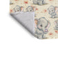 Tea and Chat Baby Fleece Blanket
