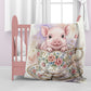 Teacup Piglet Baby Fleece Blanket