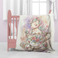 Teacup Unicorn Baby Fleece Blanket