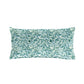 Teal Leaves Oblong Luxury Scatter