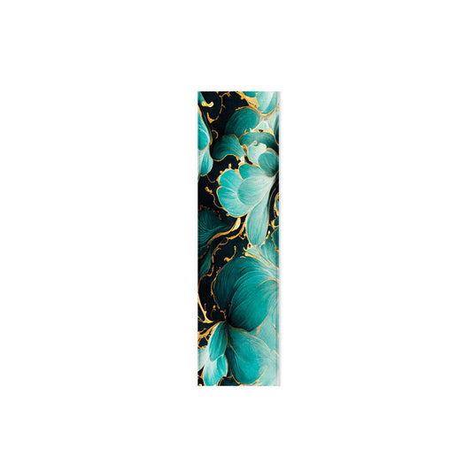 Teal Roses 160cm Table Runner