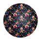 Teal Whispers Round Tablecloth