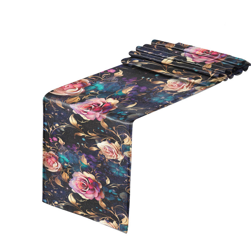Teal Whispers Table Runner