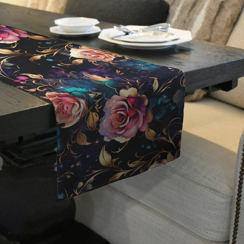 Teal Whispers Table Runner