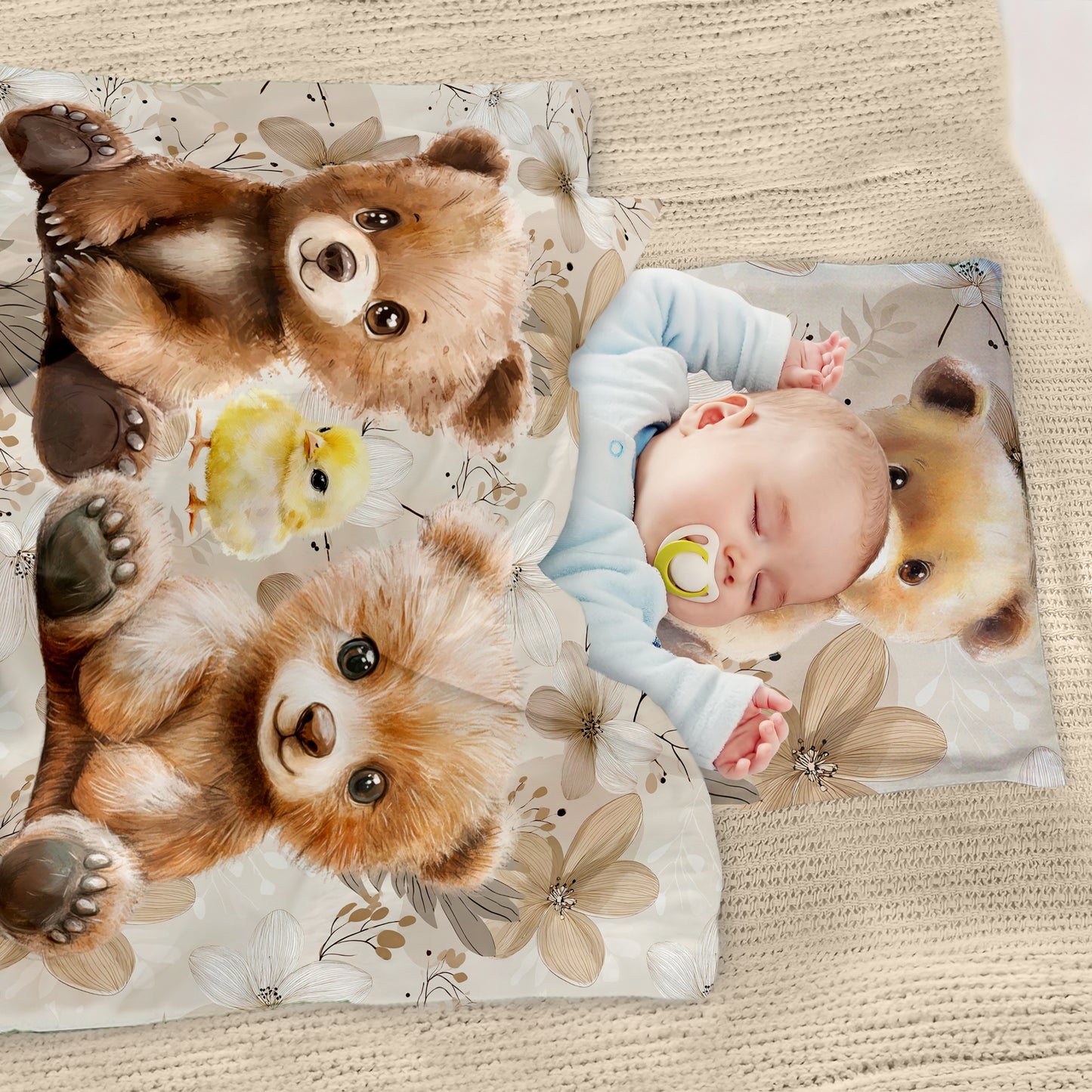 Teddy Bear Cot Set by Mark van Vuuren