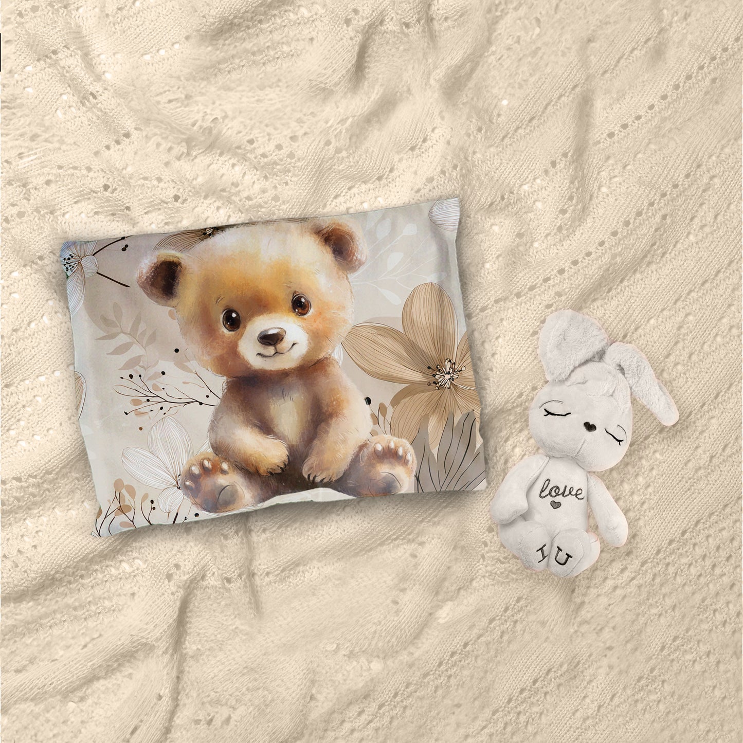 Teddy Bear Cot Set by Mark van Vuuren