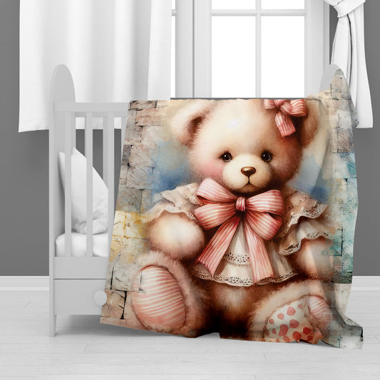 Teddybear Minky Blanket