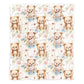Teddybear Picnic Baby Fleece Blanket