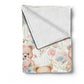 Teddybear Picnic Baby Fleece Blanket