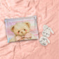 Teddy with Bow Cot Set