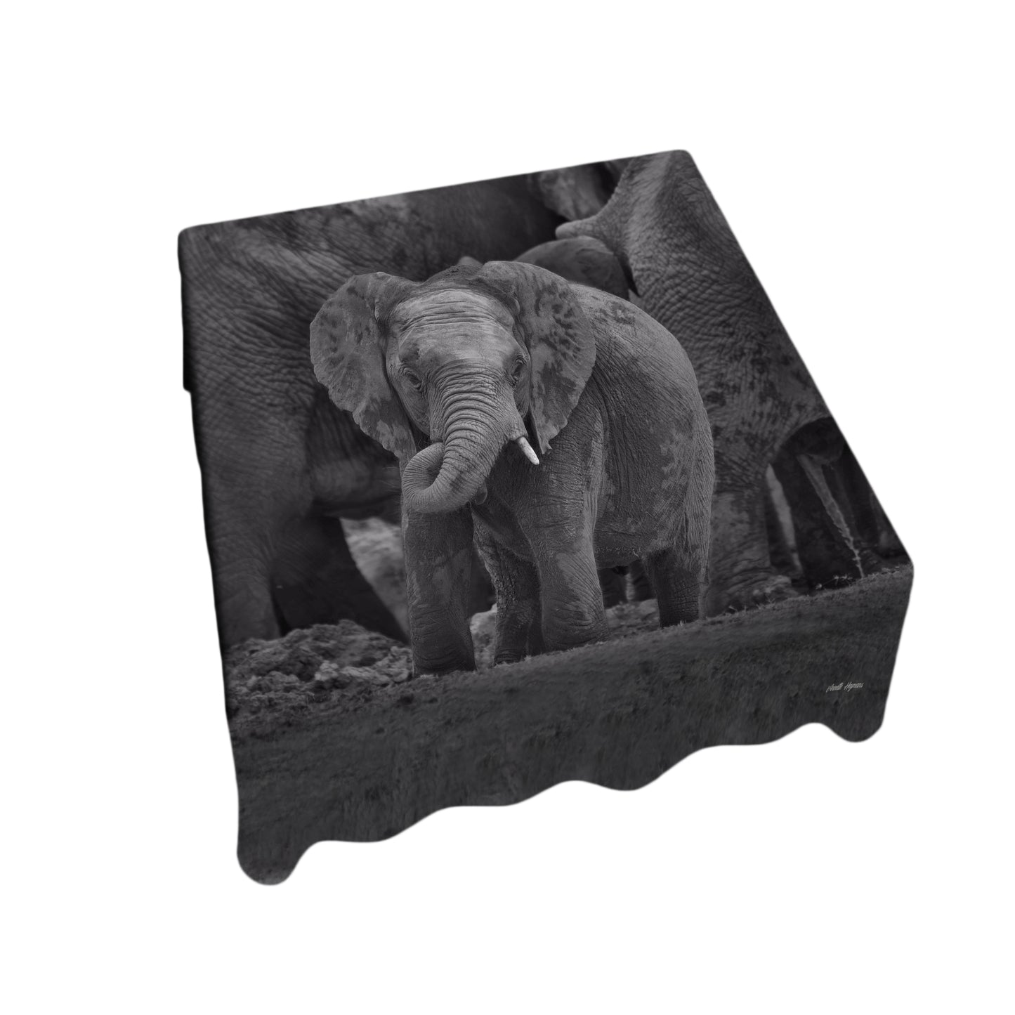 Teenager Ellie Square Tablecloth by Annette Heymans