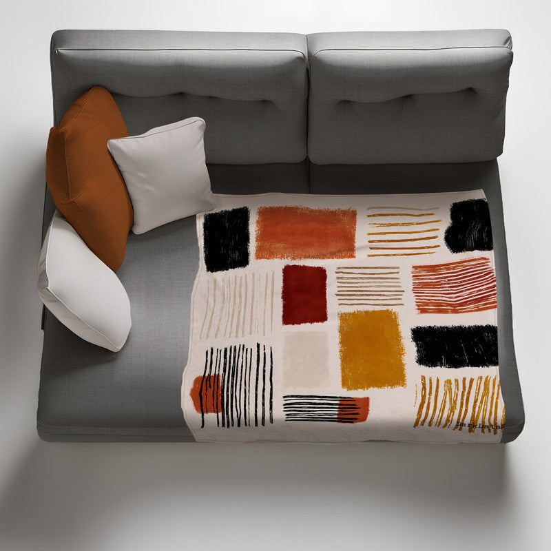 Terra Echo Light Weight Fleece Blanket by Wikus Schalkwyk