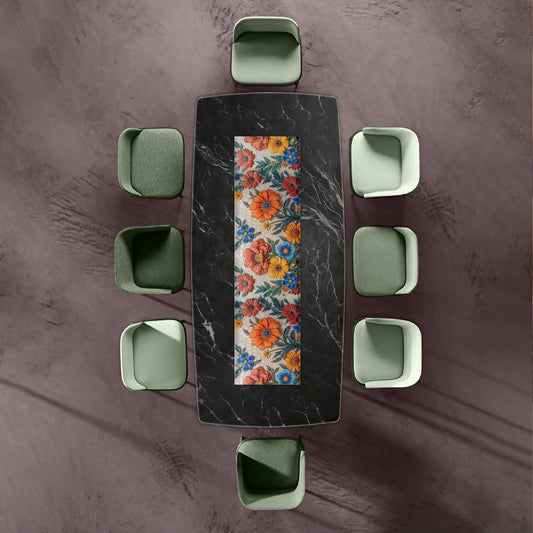 Terra Petals 160cm Table Runner