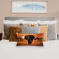 The Guardian of the Plains Oblong Luxury Scatter by Nathan Pieterse