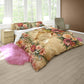 The Velvet Bloom Duvet Cover Set