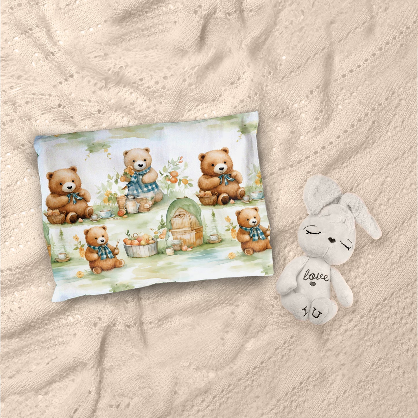 The Bear Family Cot Set