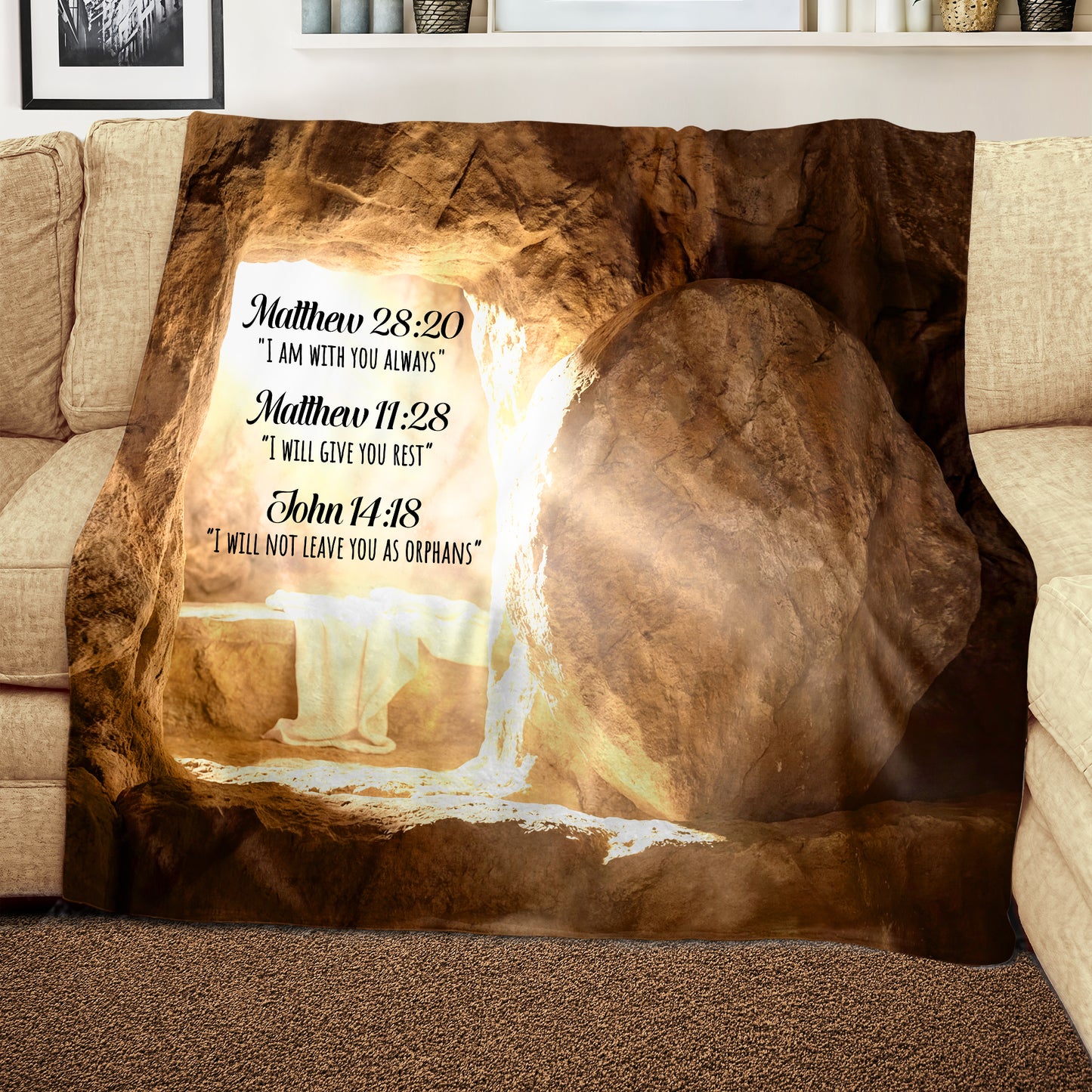 The Dawn of Promise Light Weight Fleece Blanket