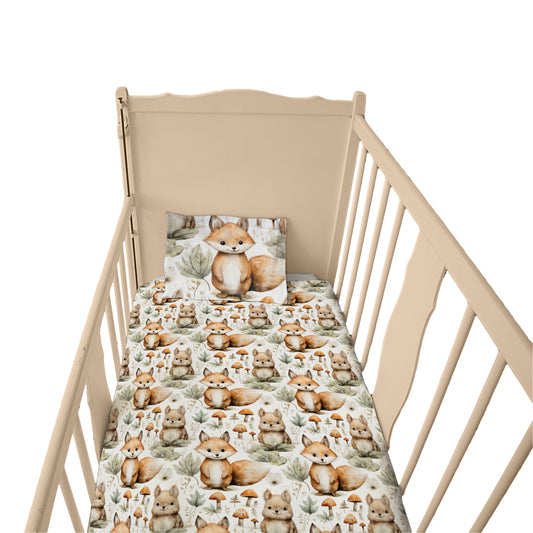 The Fox And The Rabbit Cot Set