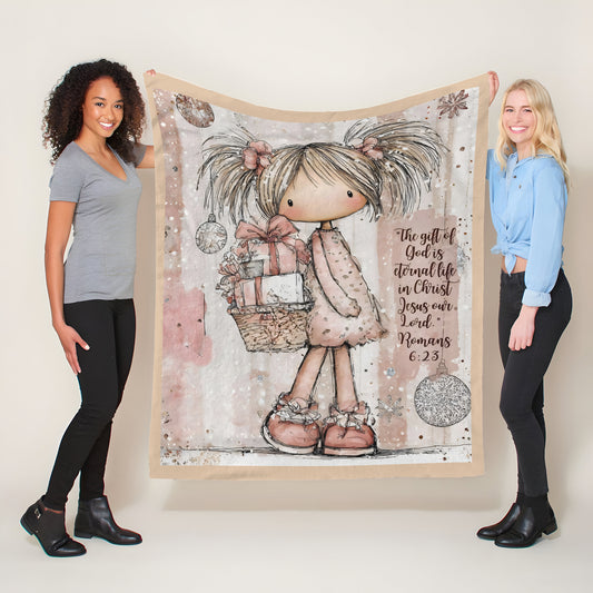 The Gift of God Light Weight Fleece Blanket
