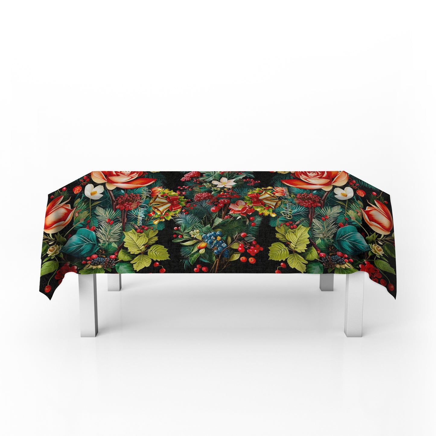 The Heart of Christmas Rectangle Tablecloth