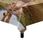 The King Pause Square Tablecloth by Delene Lambert